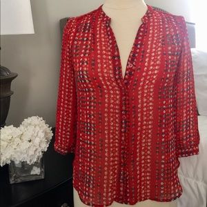 Old navy button down top.